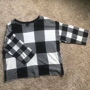 Black and White Worthington Sweater